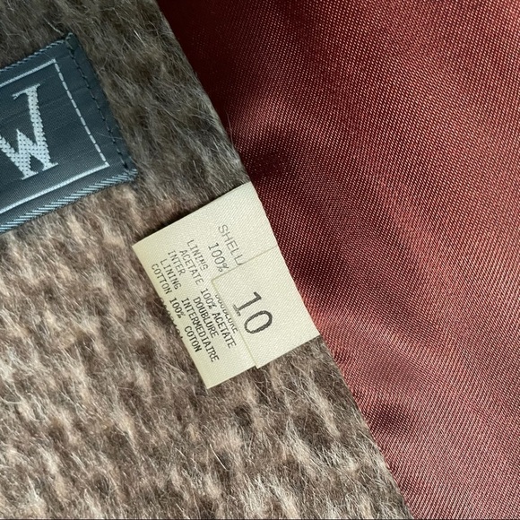 VINTAGE Edward Chapman 100% Mohair Long Peacoat 10 - Picture 10 of 12